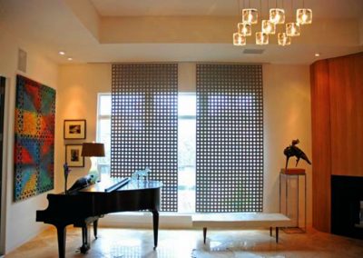 Piano room panels